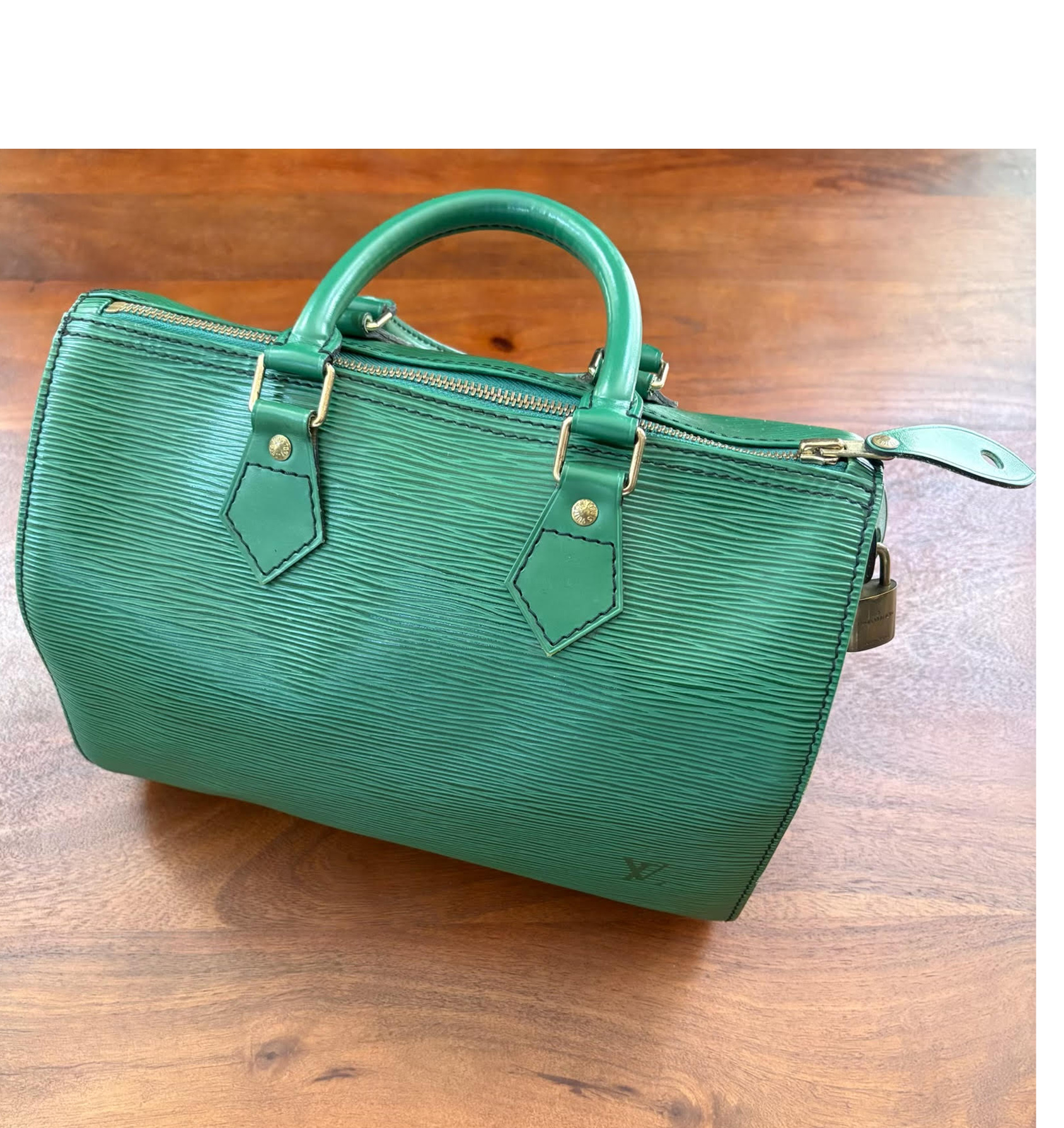 Louis Vuitton Speedy Handbag Epi Leather 25