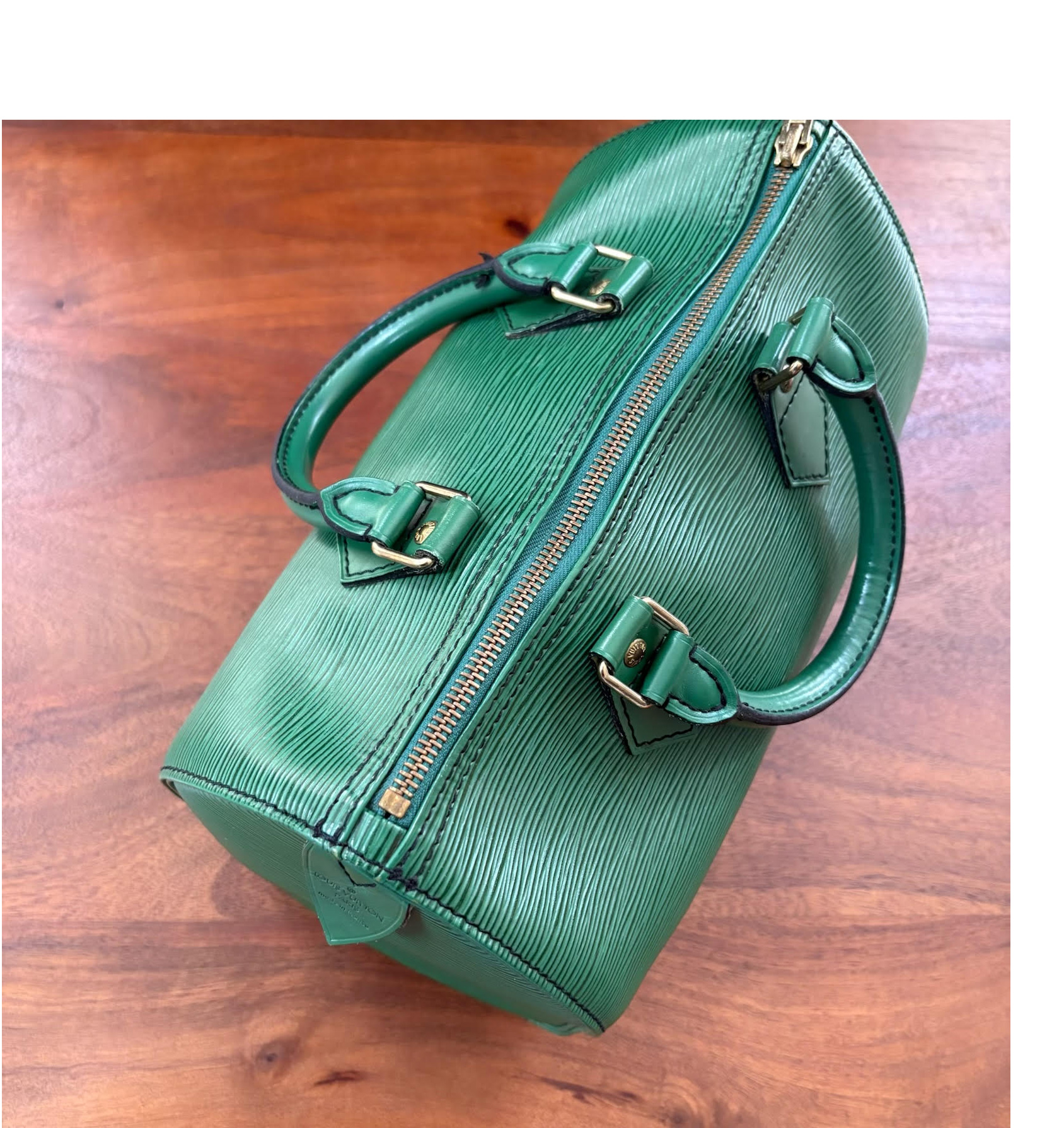 Louis Vuitton Speedy Handbag Epi Leather 25 - Image 2